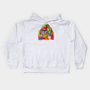 Gorilla Head Kids Hoodie